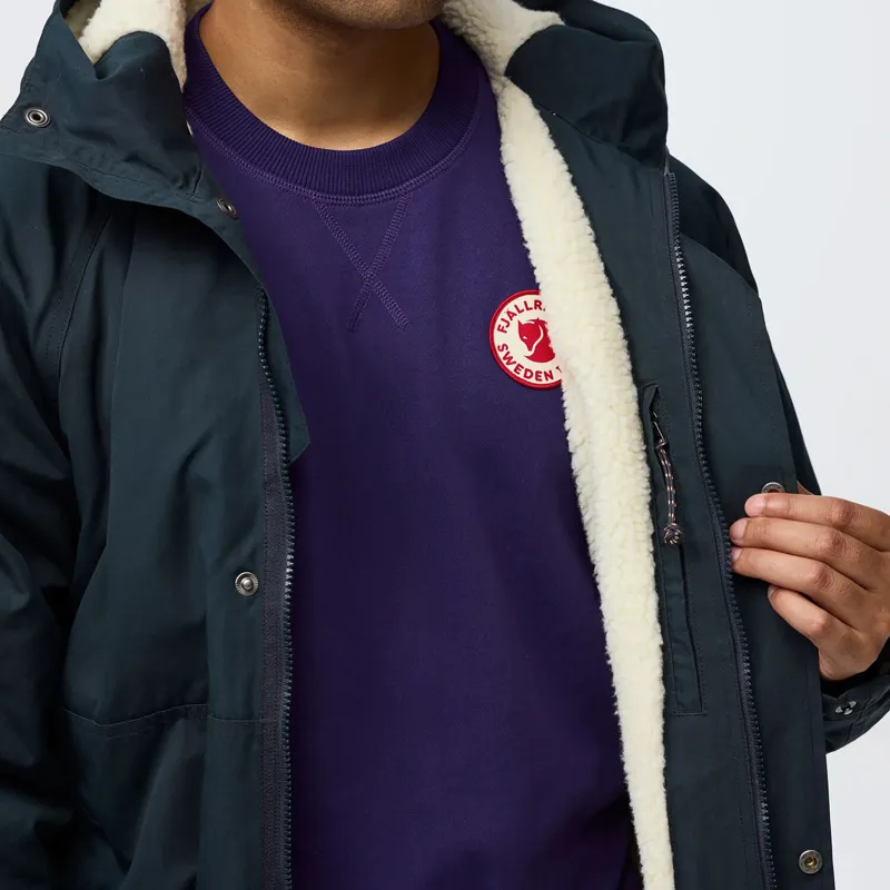 Fjallraven Men's Vardag G-1000 Pile Jacket Wood Brown-8