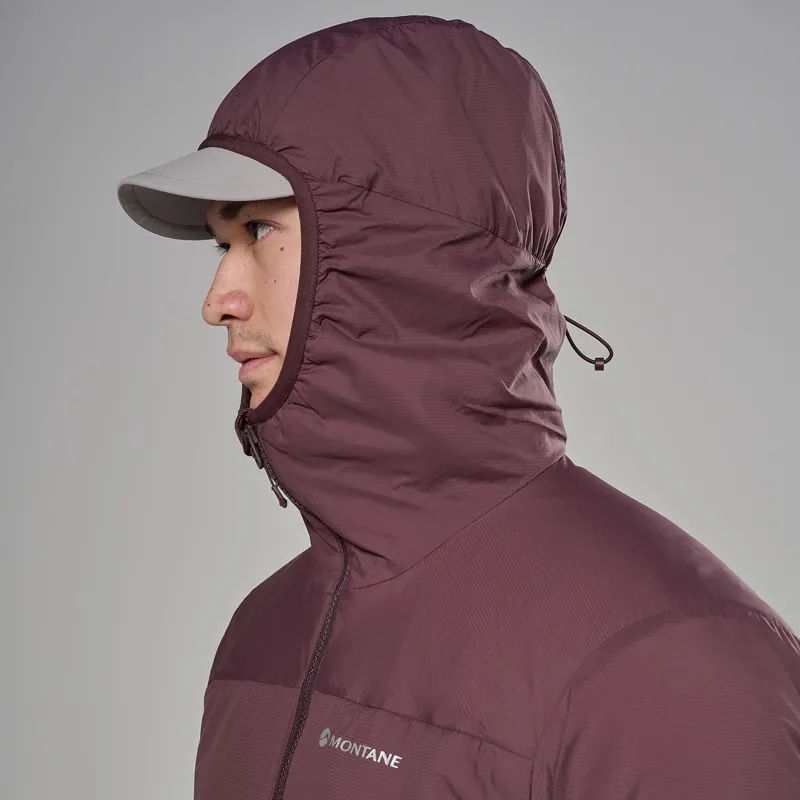 Montane Men's Sirocco XT Hoodie Dark Garnet-4