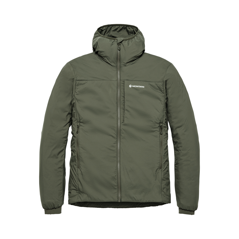 Montane Men's Sirocco XT Hoodie Hood Moss