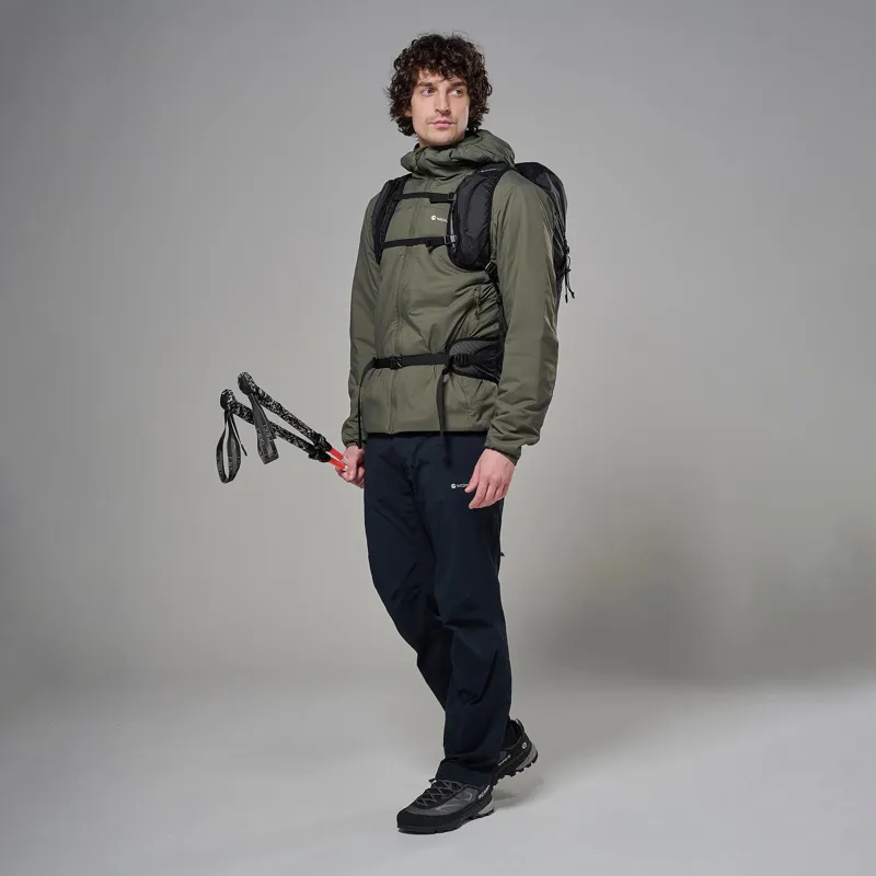 Montane Men's Sirocco XT Hoodie Hood Moss-8