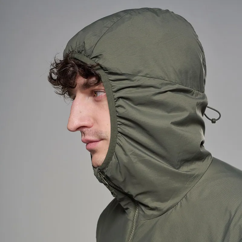 Montane Men's Sirocco XT Hoodie Hood Moss-5