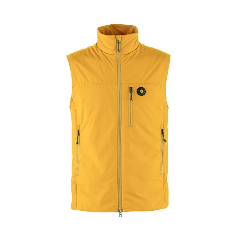 Fjallraven Men's Bergtagen 60 Insulation Vest Mustard Yellow