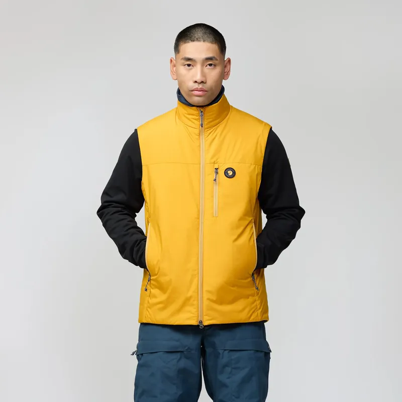 Fjallraven Men's Bergtagen 60 Insulation Vest Mustard Yellow-2