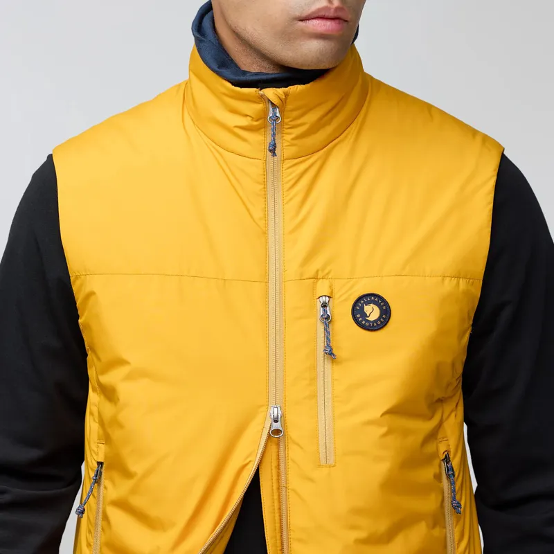 Fjallraven Men's Bergtagen 60 Insulation Vest Mustard Yellow-6