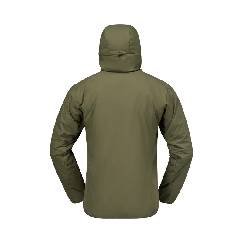 Norrona Men's Femund Thermo60 Zip Hooded Jacket Olive Night-1