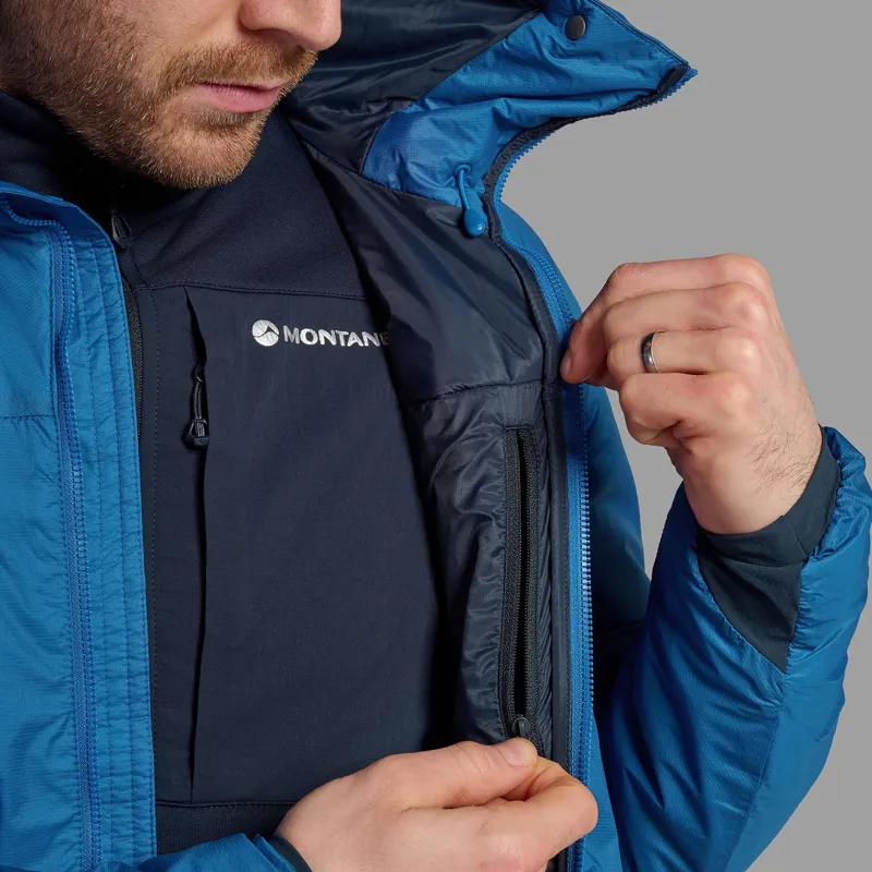 Montane Men's Fortes Lite Hoodie Neptune Blue-4