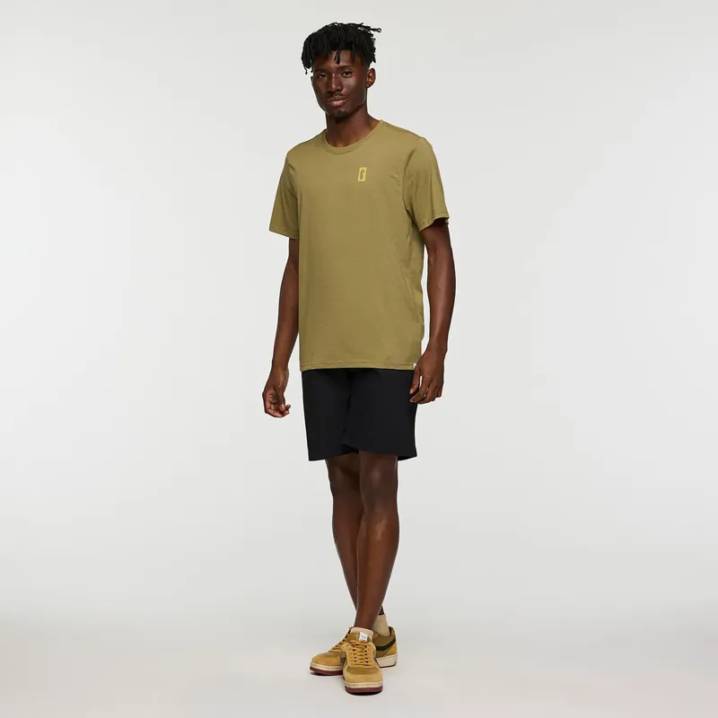 Cotopaxi Men's Gear For Good Stripes T-Shirt Moss-2