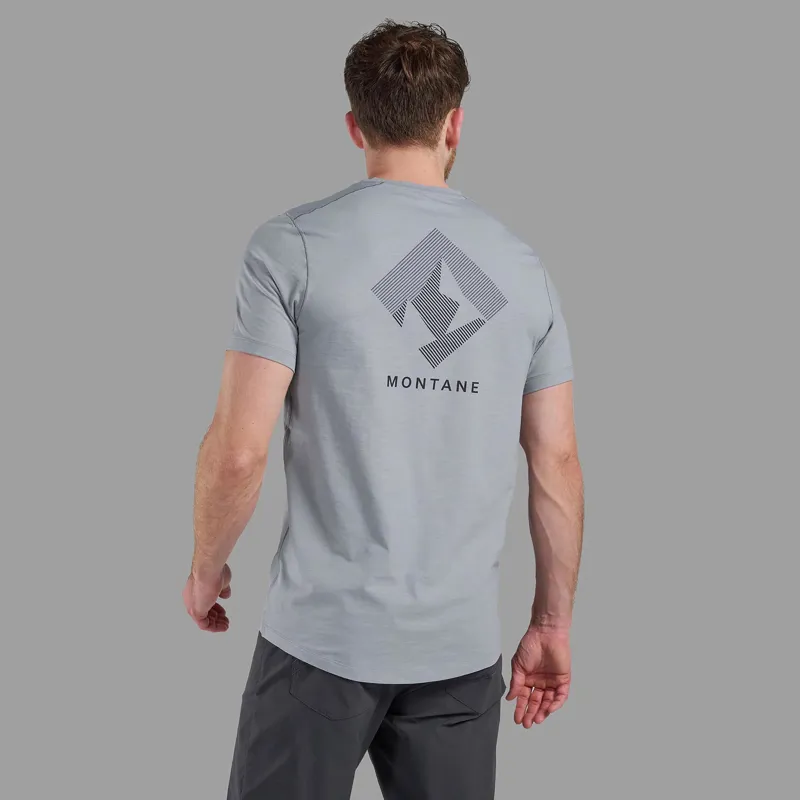 Montane Men's Alhena Mountain 25 T-Shirt Pebble Blue-4