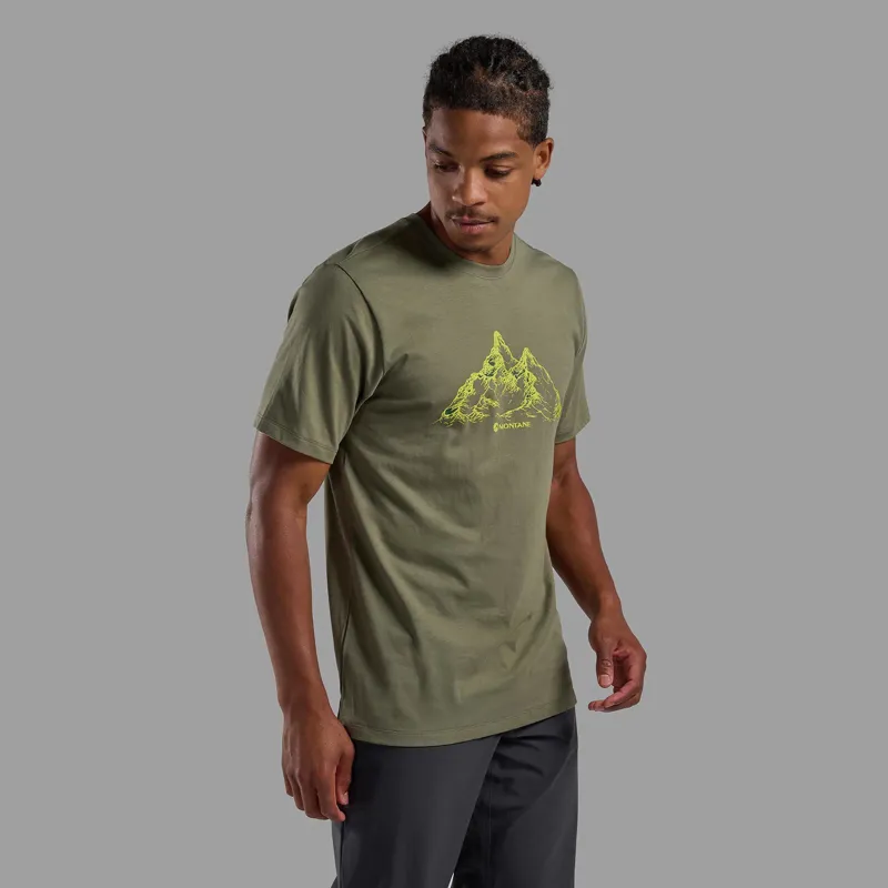 Montane Men's Dual Mountain T-Shirt Caper-1
