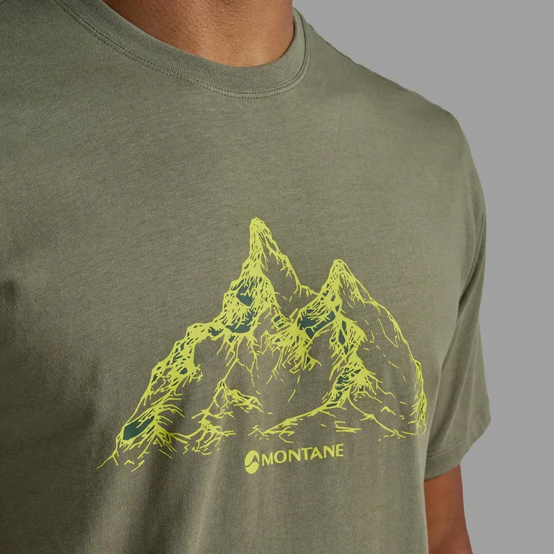 Montane Men's Dual Mountain T-Shirt Caper-3