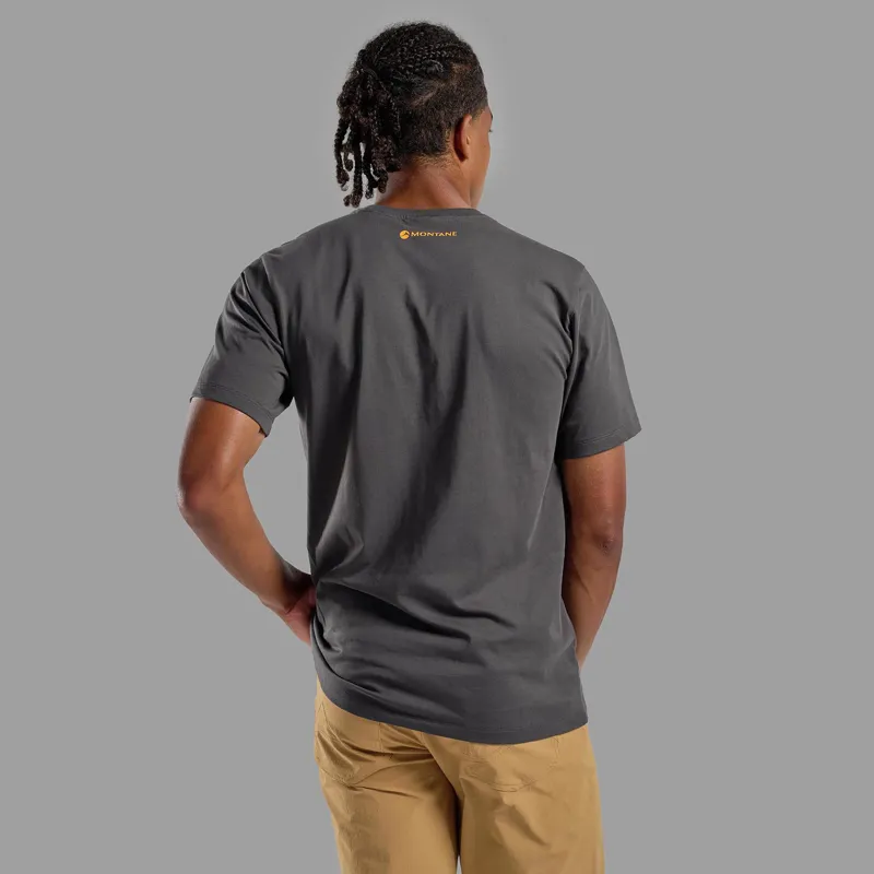 Montane Men's Dual Mountain T-Shirt Midnight Grey-2