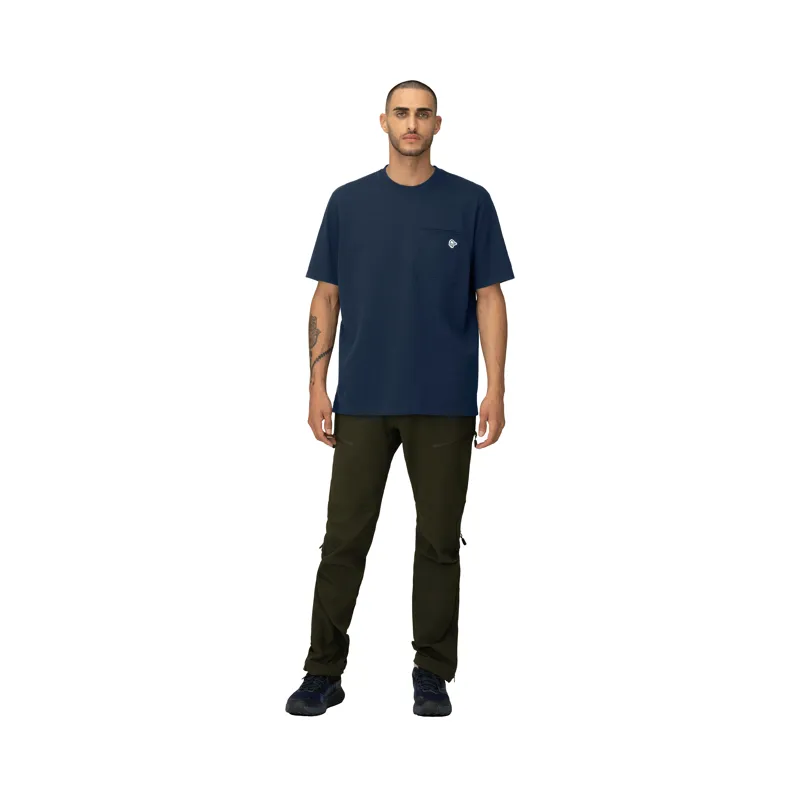 Norrona Men's 29 Cotton Pocket T-Shirt Indigo-2