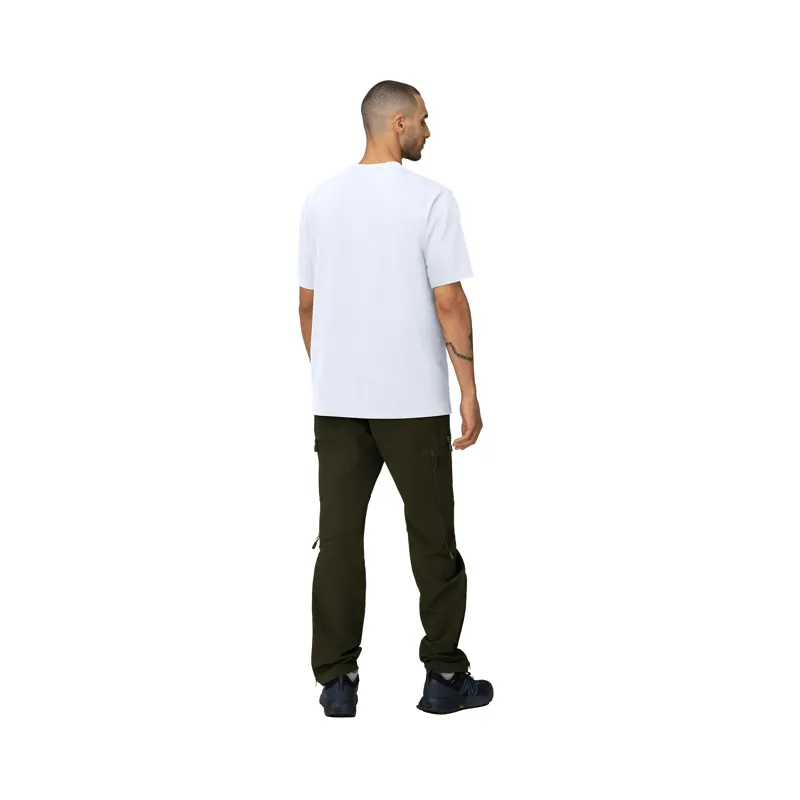 Norrona Men's 29 Cotton Pocket T-Shirt Pure White-3