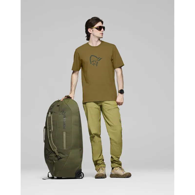 Norrona  Men's /29 Cotton Viking T-Shirt Dark Olive-5
