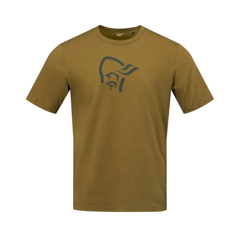 Norrona  Men's /29 Cotton Viking T-Shirt Dark Olive