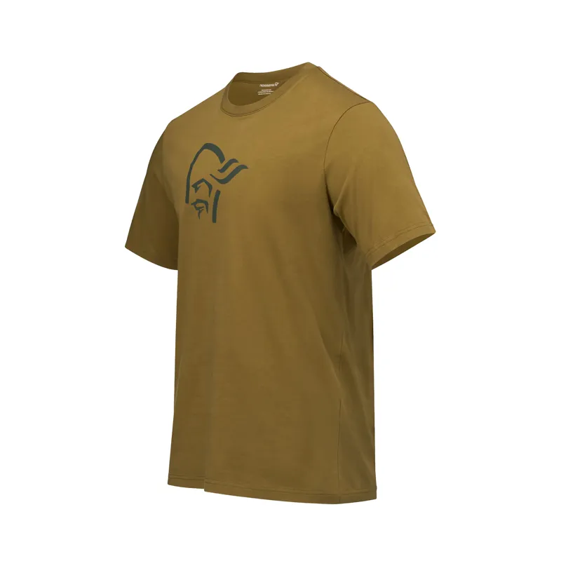 Norrona  Men's /29 Cotton Viking T-Shirt Dark Olive-1