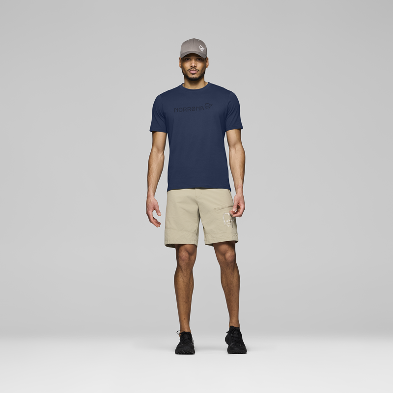 Norrona Men's /29 Organic Cotton Viking T-Shirt Indigo-3