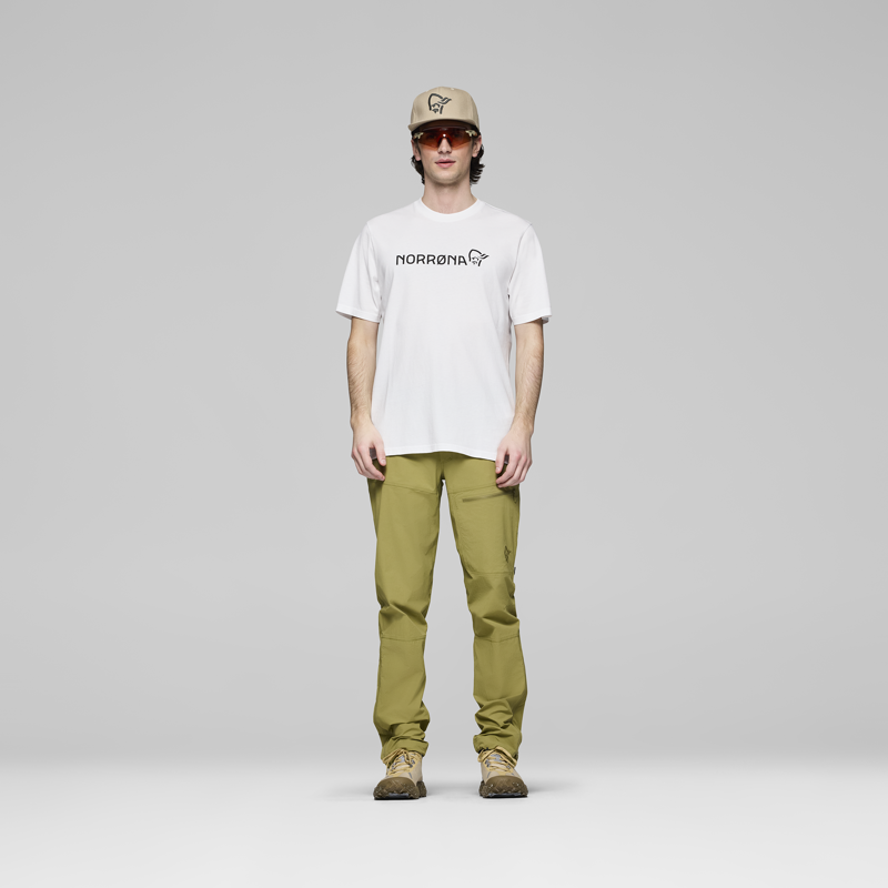 Norrona Men's /29 Organic Cotton Viking T-Shirt White-2
