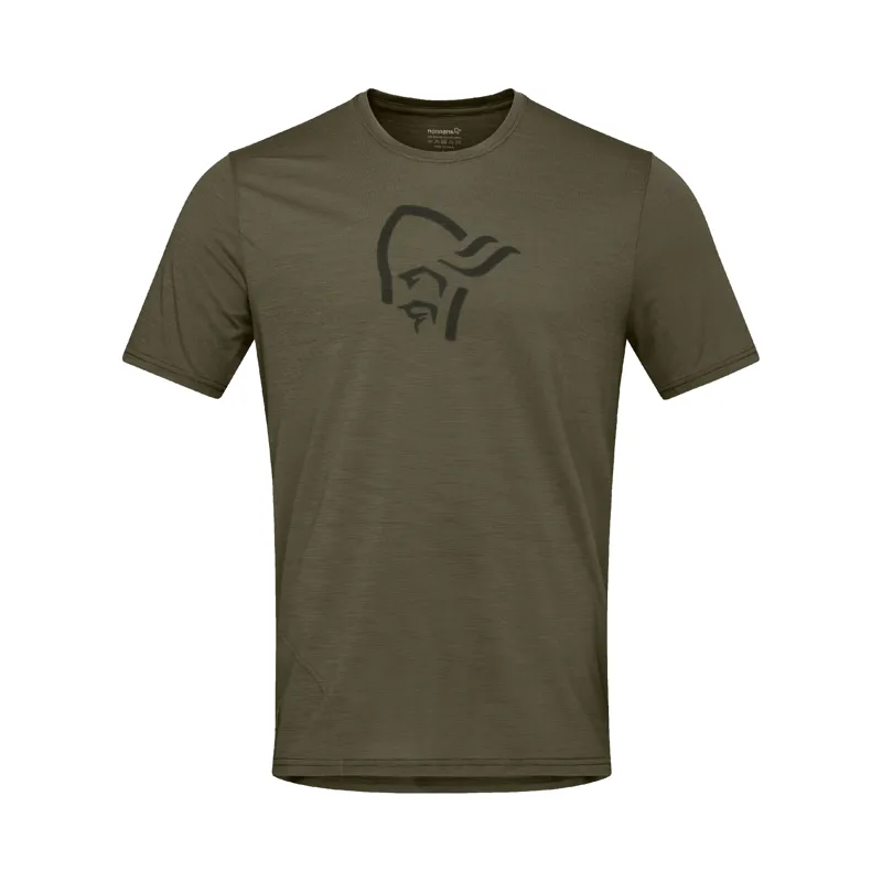 Norrona Men's Femund Equaliser Merino T-Shirt Olive