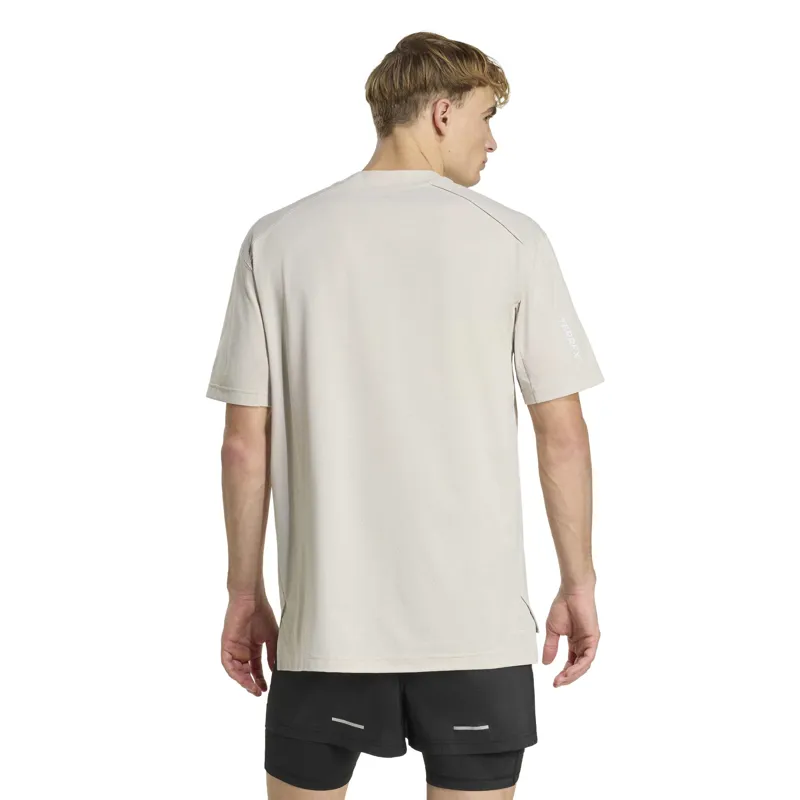 Adidas Men's Xploric Trail Tee Aluminium-2