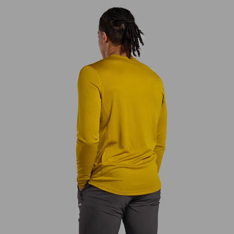 Montane Men's Dart Long Sleeve T-Shirt Ginkgo Gold-2