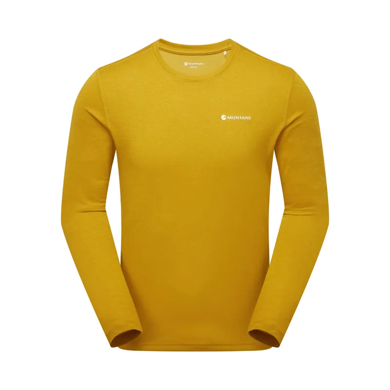 Montane Men's Dart Long Sleeve T-Shirt Ginkgo Gold