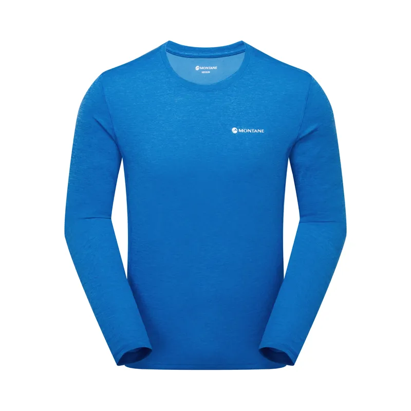 Montane Men's Dart Long Sleeve T-Shirt Neptune Blue