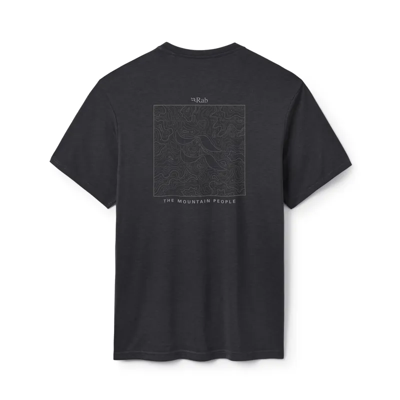 Rab Men's Crimp Elevation Tee Beluga-1