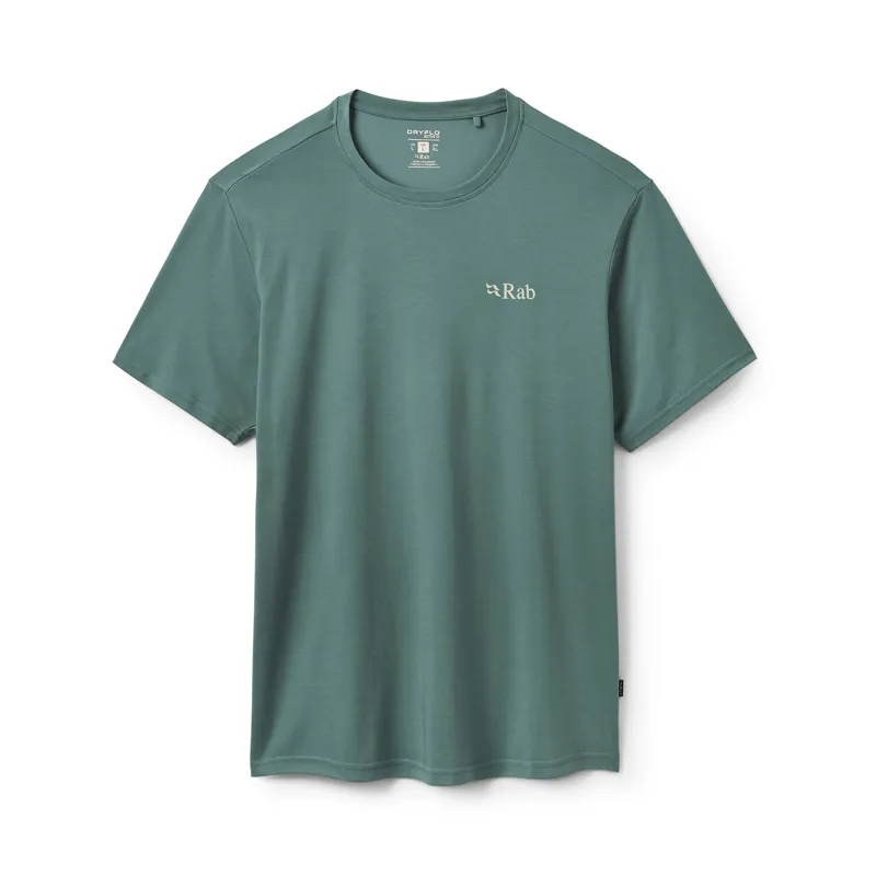 Rab Men's Crimp Elevation Tee Sage