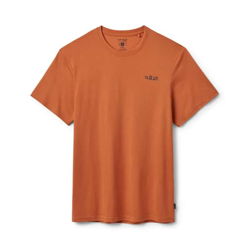 Rab Men's Crimp Esker Tee Dark Melba