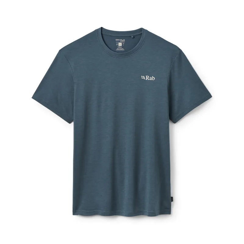 Rab Men's Crimp Esker Tee Orion Blue