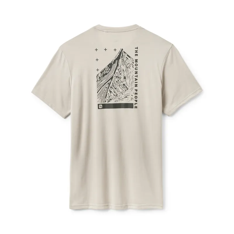 Rab Men's Crimp Esker Tee Pebble-1