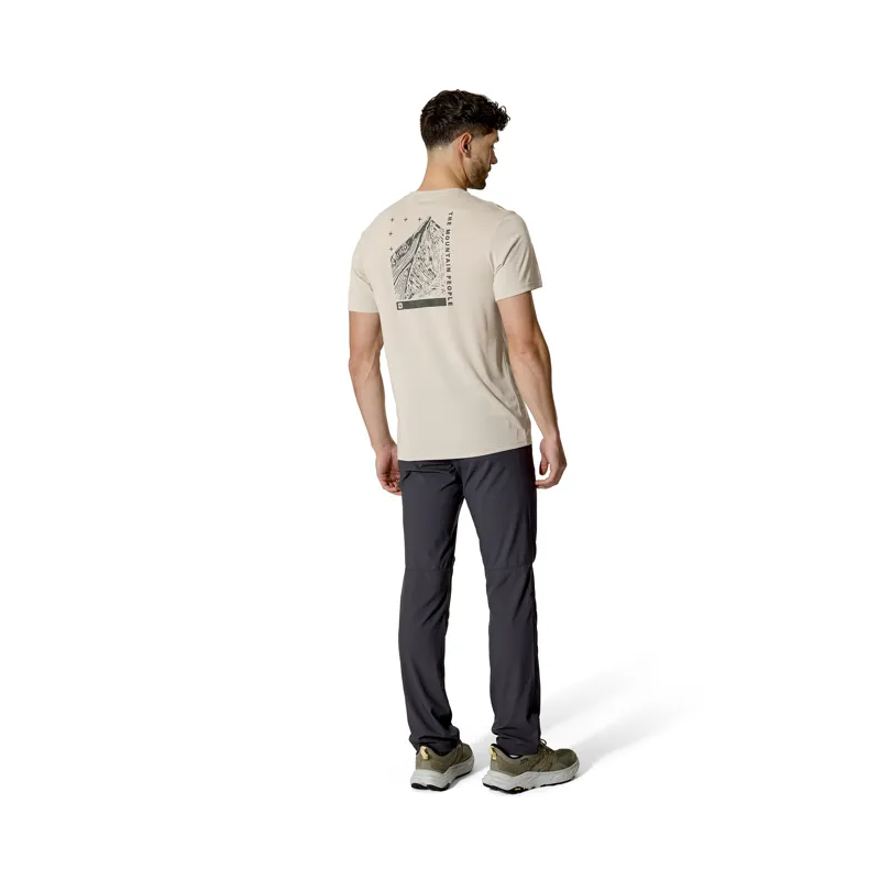 Rab Men's Crimp Esker Tee Pebble-3