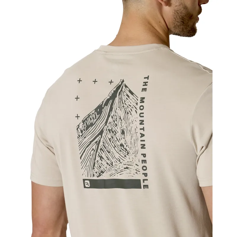 Rab Men's Crimp Esker Tee Pebble-5