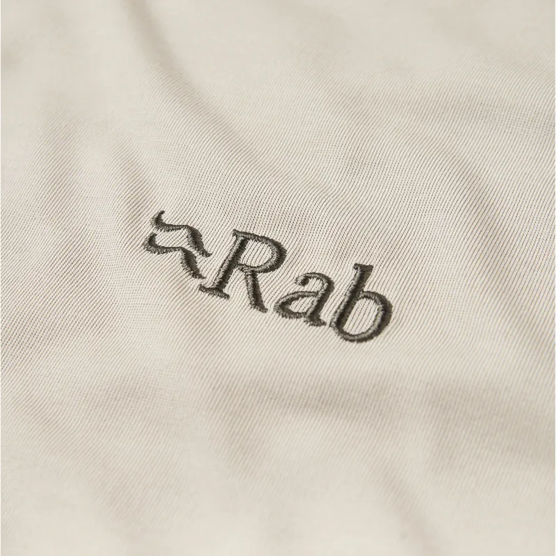 Rab Men's Crimp Logo Tee Pebble-2