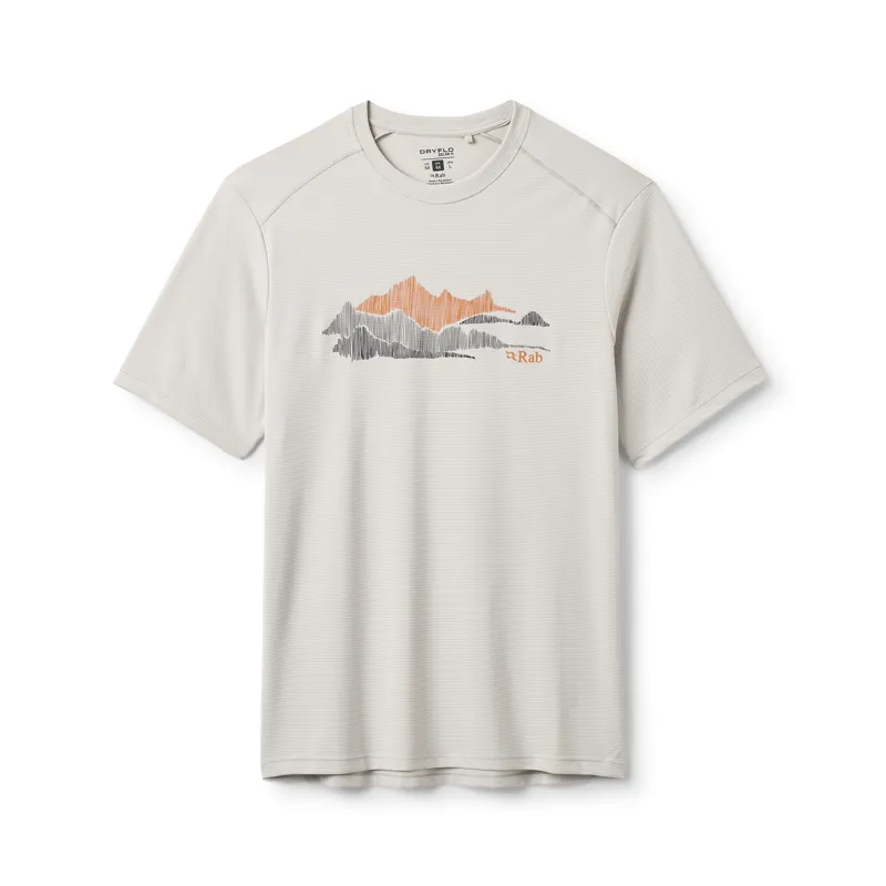 Rab Men's Force Aspect Tee Pebble