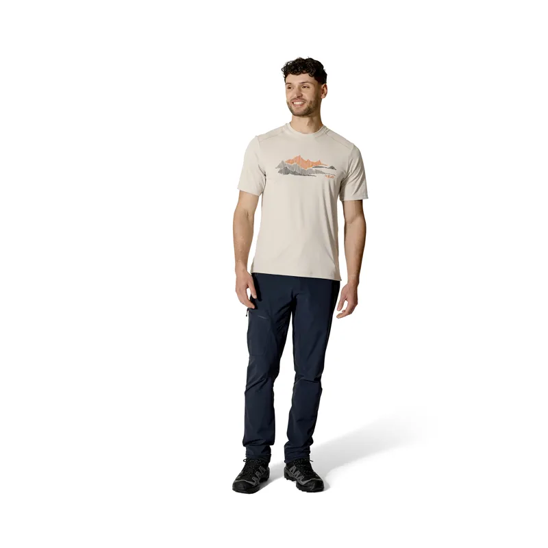 Rab Men's Force Aspect Tee Pebble-4