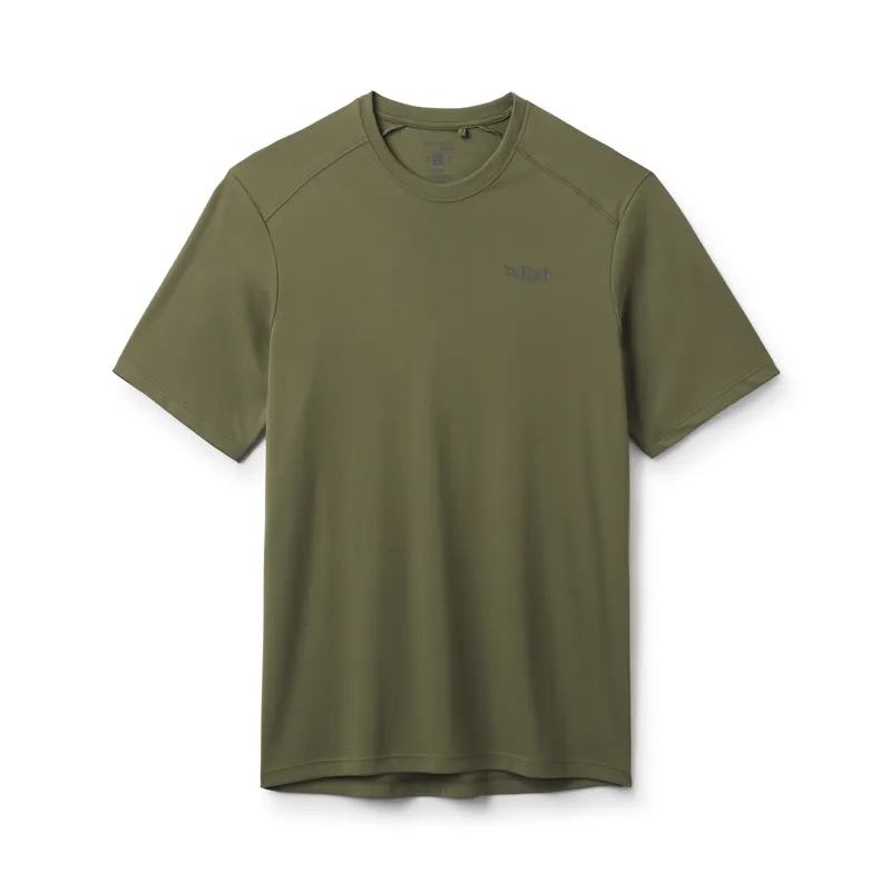 Rab Men's Force Stamp Tee Olive