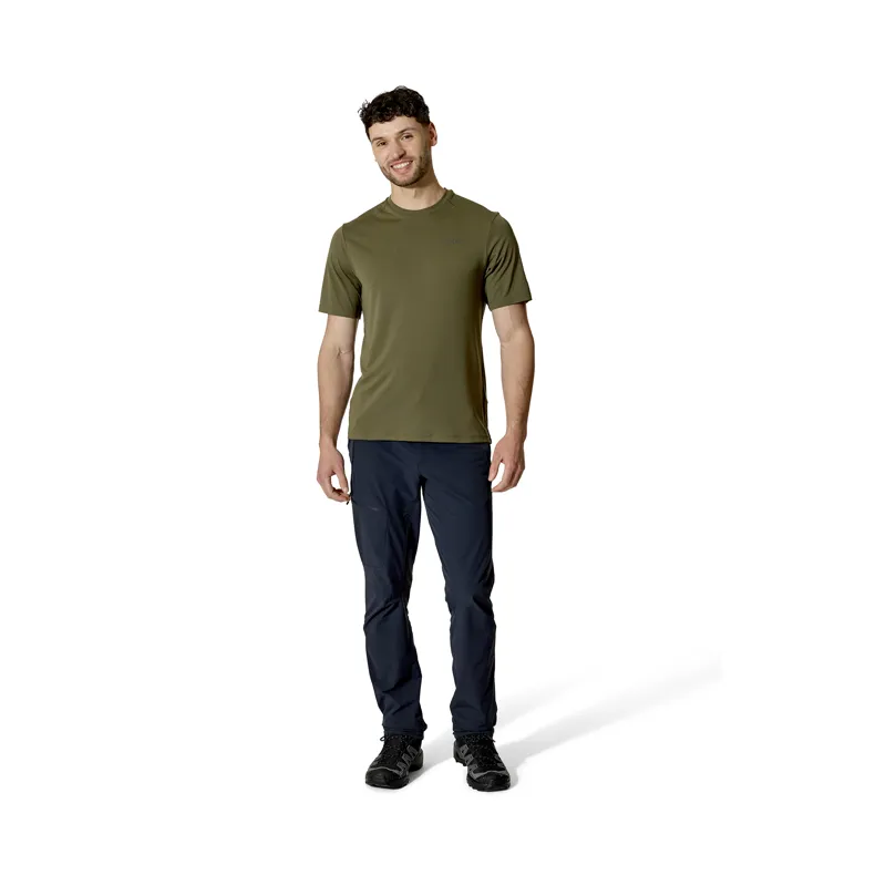 Rab Men's Force Stamp Tee Olive-3
