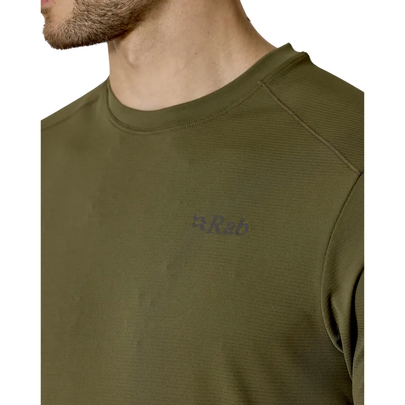 Rab Men's Force Stamp Tee Olive-5