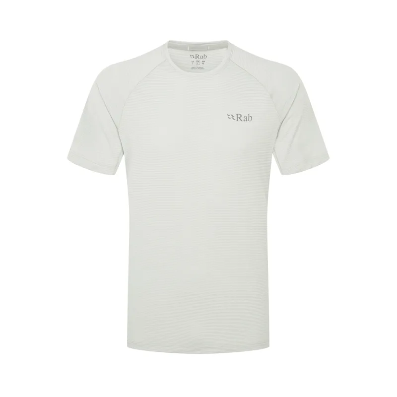 Rab Mens Sonic Tee Light Zinc