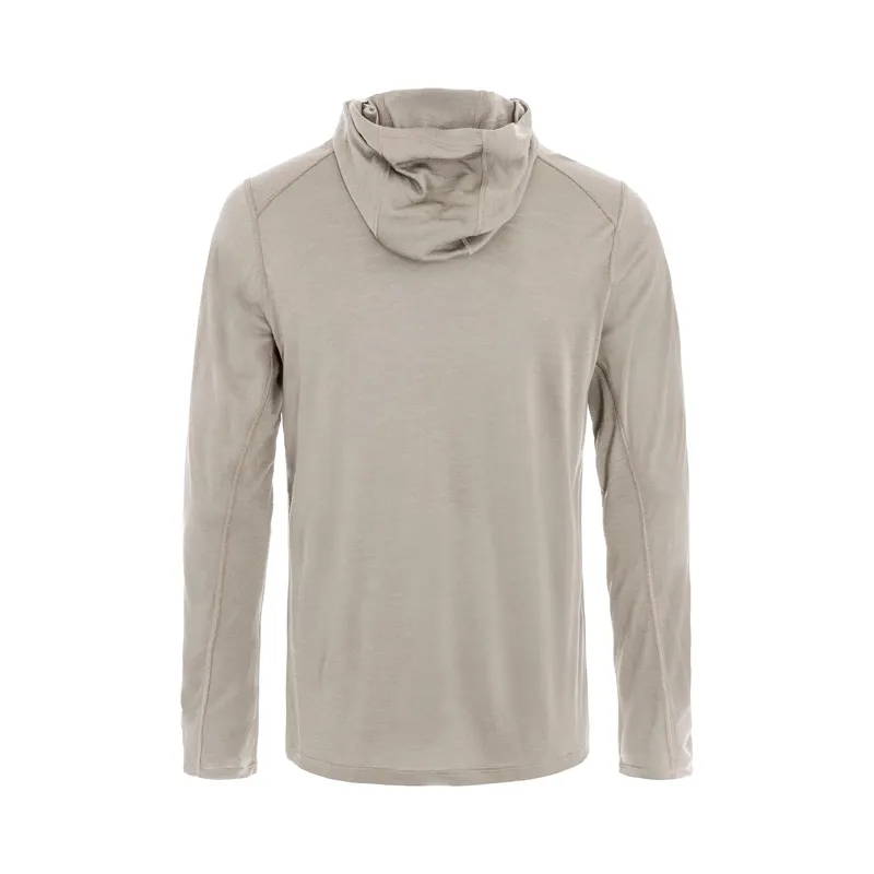 Fjallraven Men's Abisko Wool Hoodie Light Fossil-1