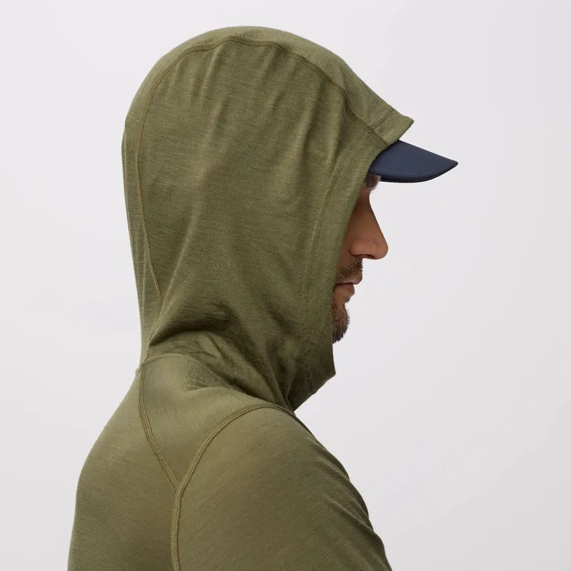 Fjallraven Men's Abisko Wool Hoodie Navy-6