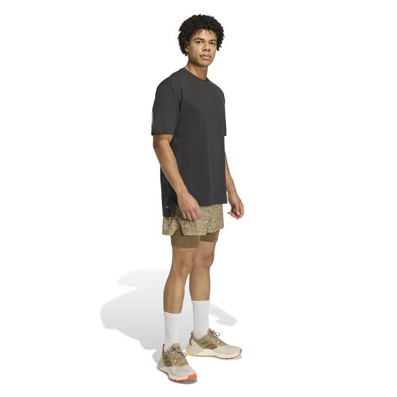 Adidas Men's Xploric Trail Tee Black-3