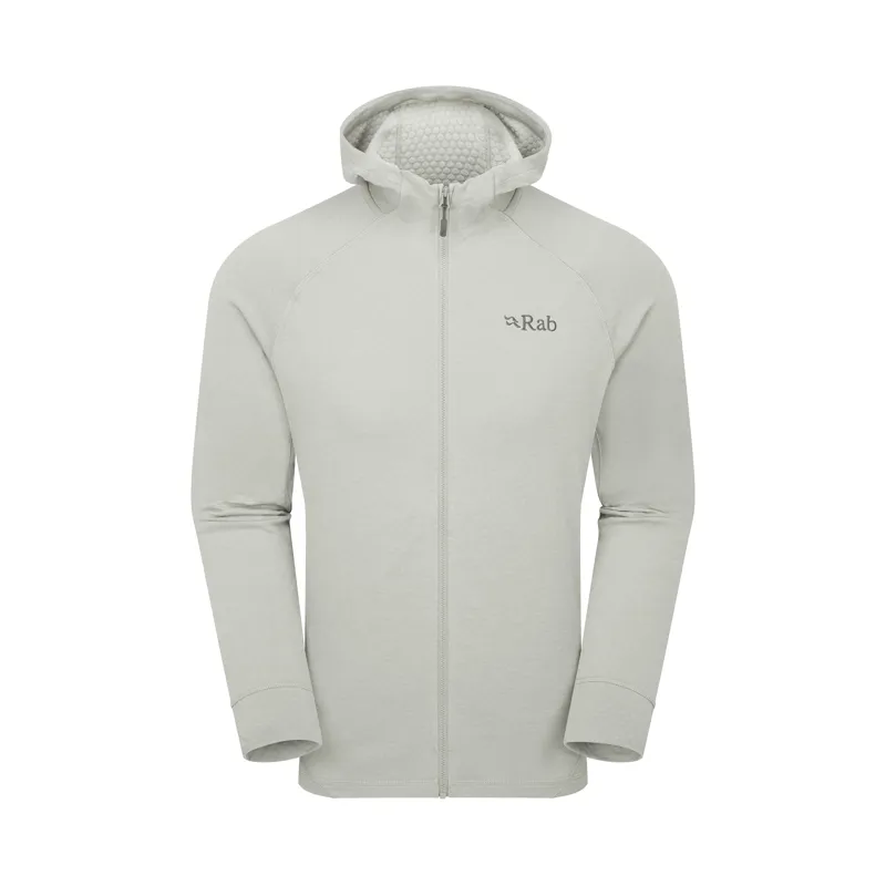 Rab Mens Nexus Hoodie Light Zinc