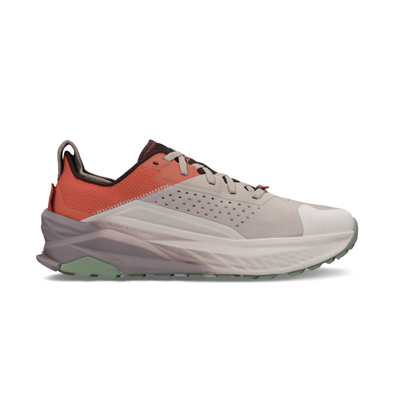 Altra Men's Olympus 6 Trail Shoes  Orange / Clay-4