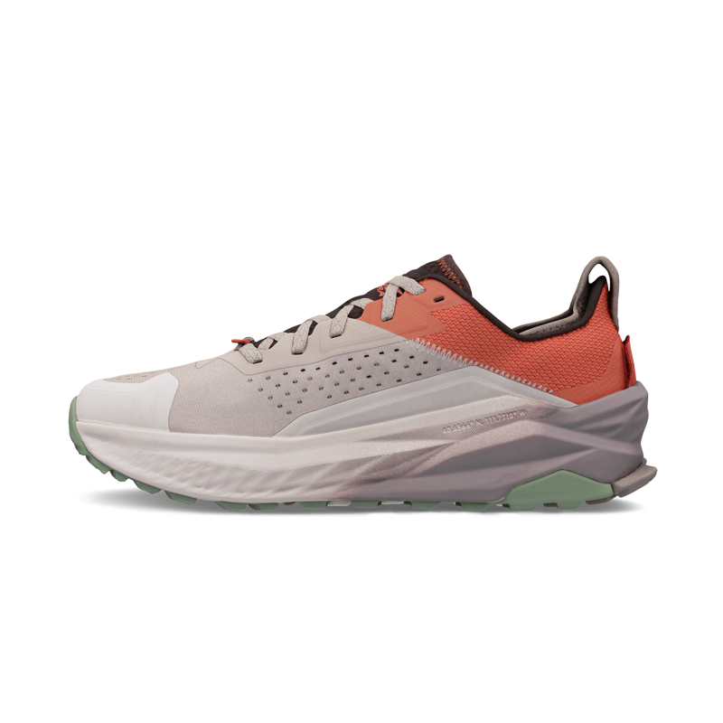 Altra Men's Olympus 6 Trail Shoes  Orange / Clay-5