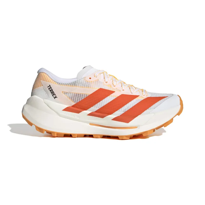 Adidas Women's Terrex Agravic TT Trail Running Shoes White / Orange-1