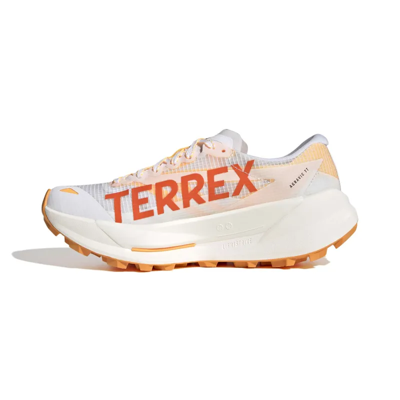 Adidas Women's Terrex Agravic TT Trail Running Shoes White / Orange