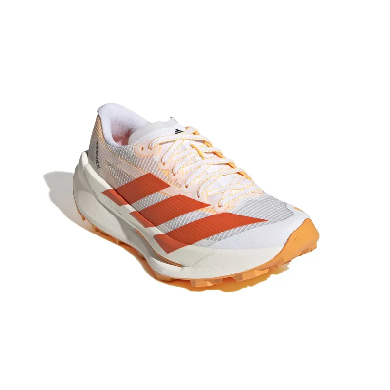 Adidas Women's Terrex Agravic TT Trail Running Shoes White / Orange-4